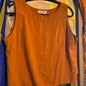 Coldwater Creek Women's Orange Tank Top